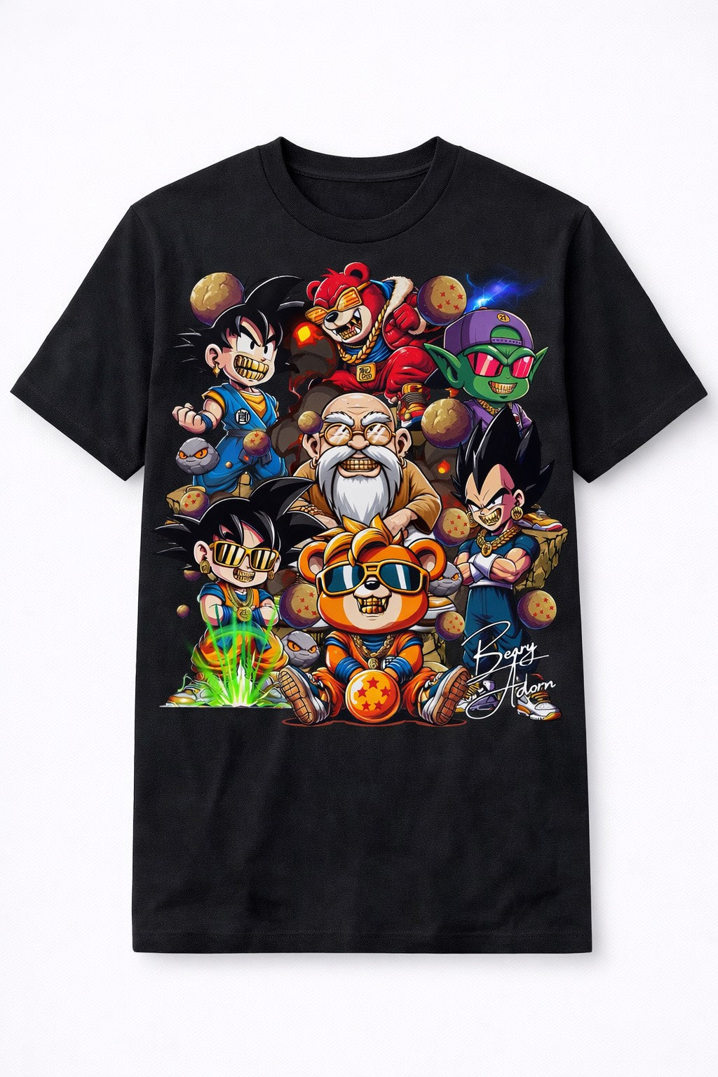 Beary Adorn Dragon Crew Tee