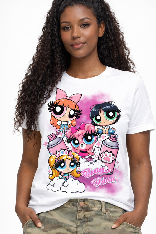 Beary Adorn Power Girls Tee