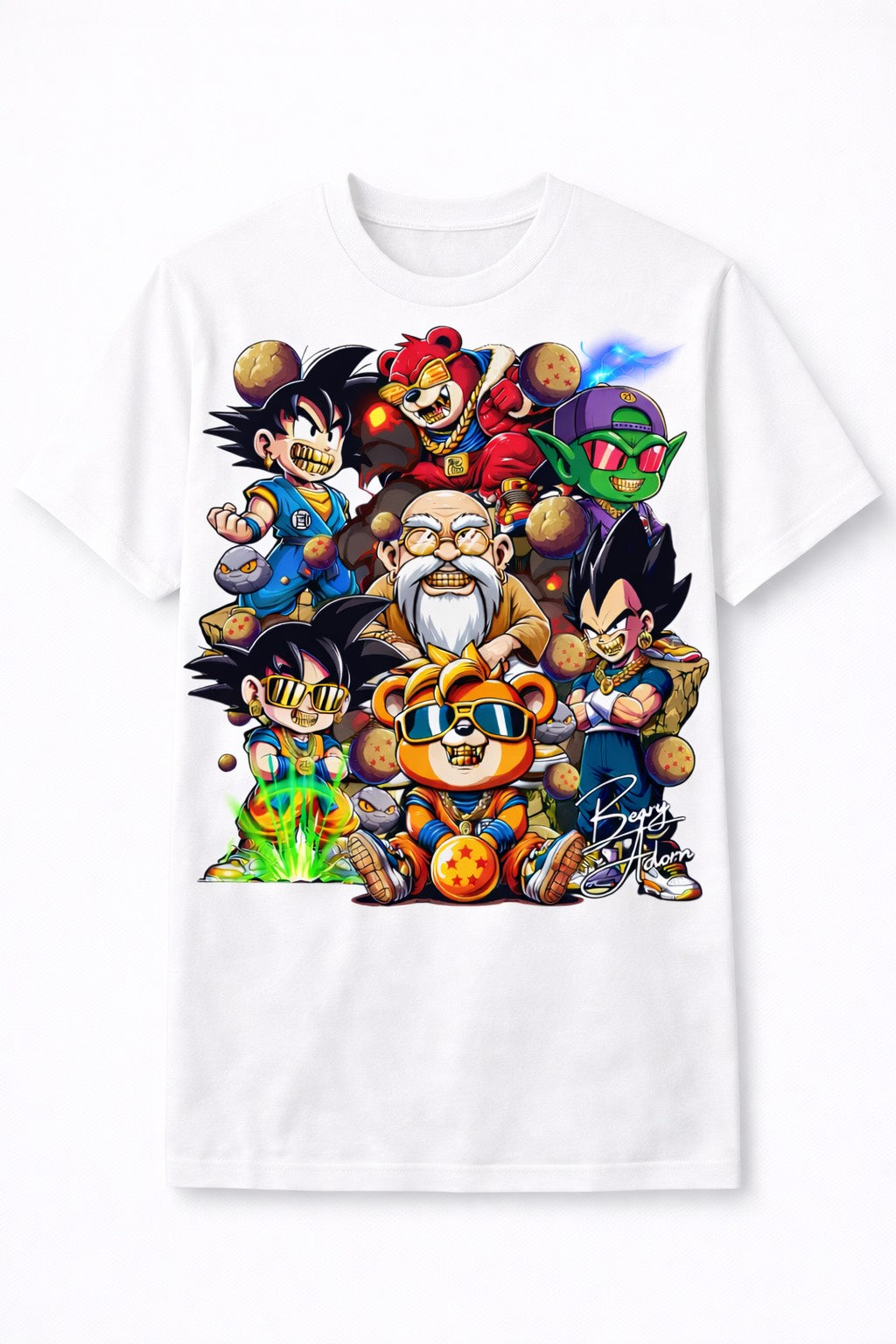 Beary Adorn Dragon Crew Tee